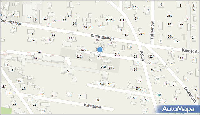 Nowa Wieś, Polna, 21a, mapa Nowa Wieś