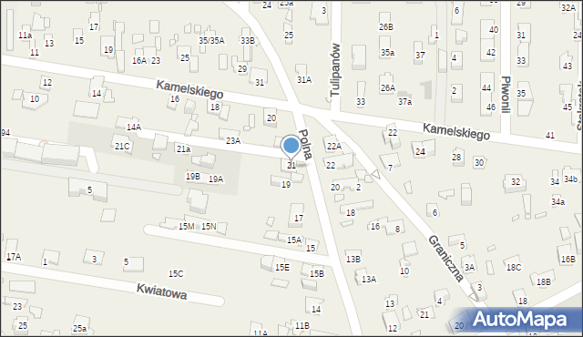 Nowa Wieś, Polna, 24/1, mapa Nowa Wieś