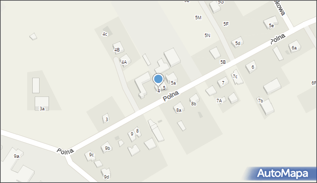 Nowa Wieś Lęborska, Polna, 4, mapa Nowa Wieś Lęborska