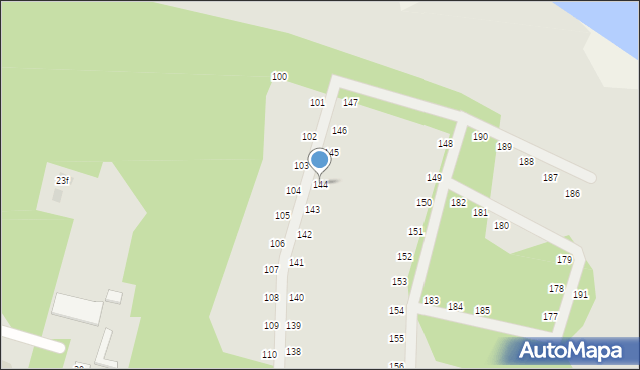 Nowe Warpno, Podgrodzie, 144, mapa Nowe Warpno