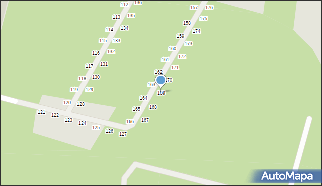 Nowe Warpno, Podgrodzie, 169, mapa Nowe Warpno