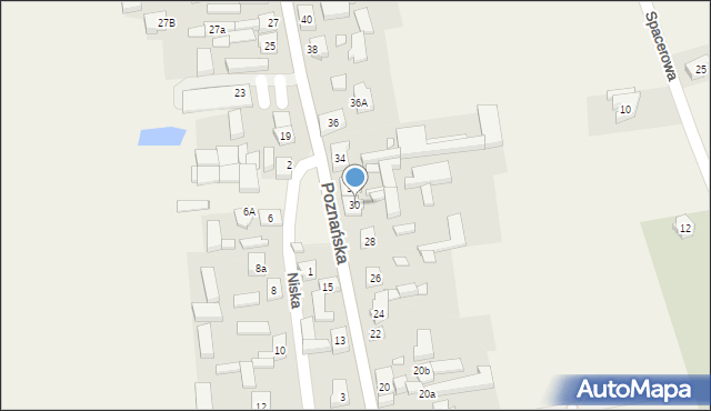 Opatów, Poznańska, 30, mapa Opatów