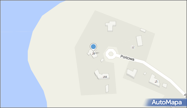 Osiedle Grajwo, Portowa, 16, mapa Osiedle Grajwo