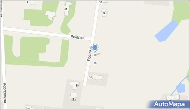 Osielsko, Polanka, 38, mapa Osielsko