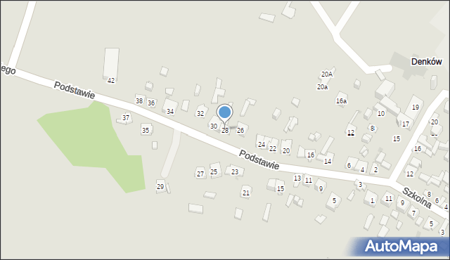 Ostrowiec Świętokrzyski, Podstawie, 28, mapa Ostrowiec Świętokrzyski