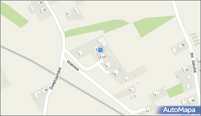 Palczowice, Podwale, 7, mapa Palczowice