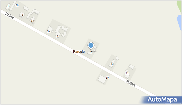 Parzymiechy, Polna, 7, mapa Parzymiechy