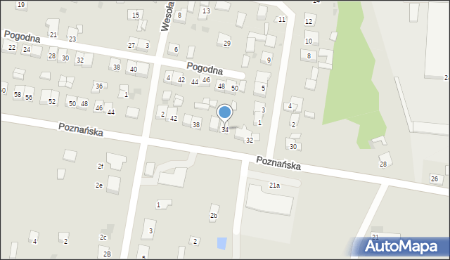 Piotrków Kujawski, Poznańska, 34, mapa Piotrków Kujawski