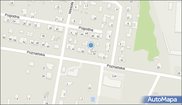 Piotrków Kujawski, Poznańska, 36, mapa Piotrków Kujawski