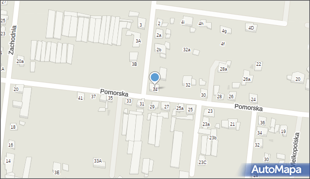 Pleszew, Pomorska, 34, mapa Pleszew