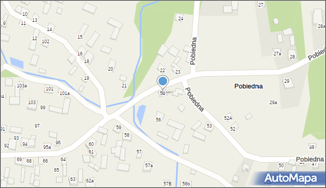 Pobiedna, Pobiedna, 54, mapa Pobiedna