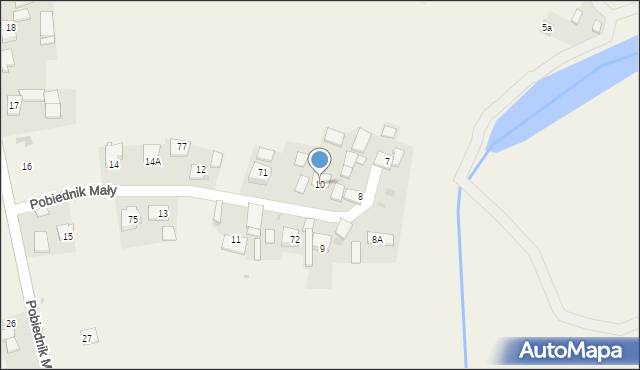 Pobiednik Mały, Pobiednik Mały, 10, mapa Pobiednik Mały