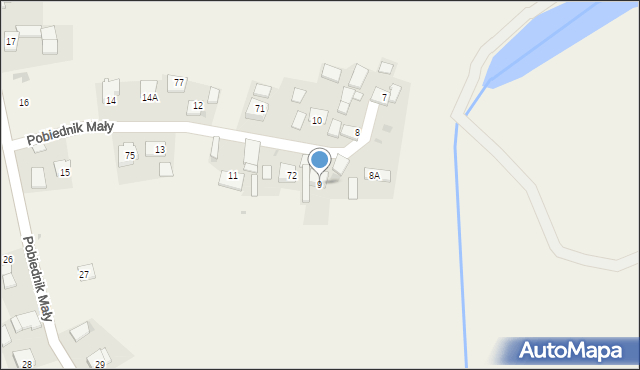 Pobiednik Mały, Pobiednik Mały, 9, mapa Pobiednik Mały