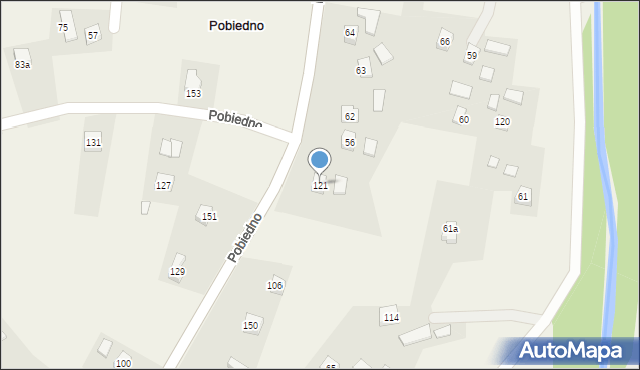 Pobiedno, Pobiedno, 121, mapa Pobiedno