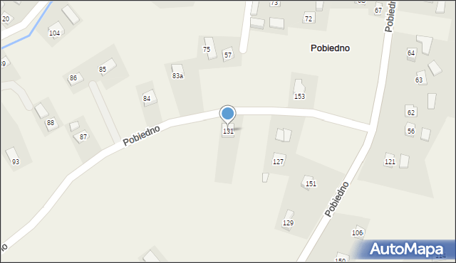 Pobiedno, Pobiedno, 131, mapa Pobiedno