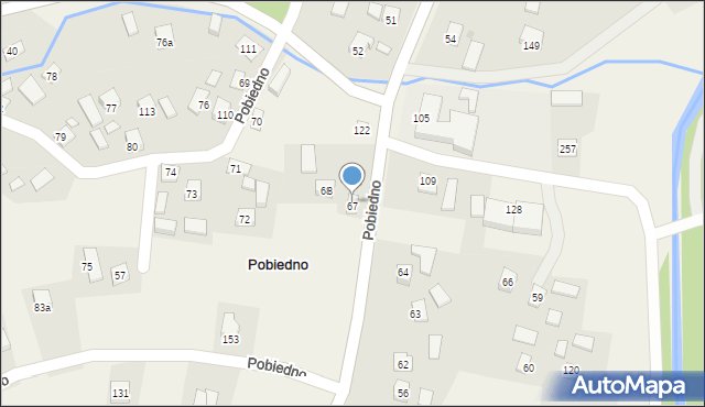 Pobiedno, Pobiedno, 67, mapa Pobiedno