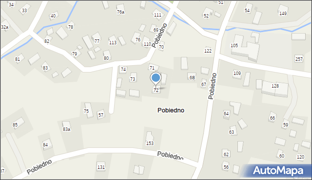 Pobiedno, Pobiedno, 72, mapa Pobiedno