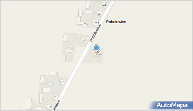 Pobołowice, Pobołowice, 26B, mapa Pobołowice