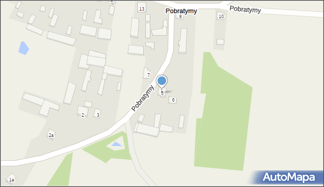 Pobratymy, Pobratymy, 5, mapa Pobratymy