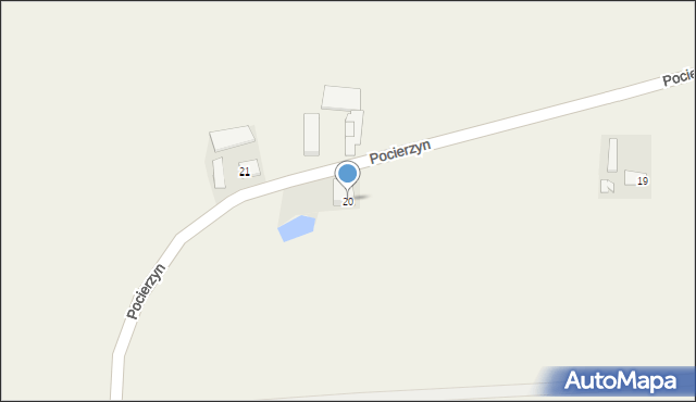 Pocierzyn, Pocierzyn, 20, mapa Pocierzyn