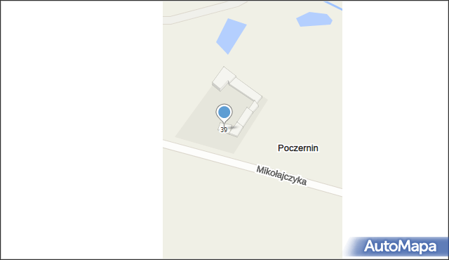 Poczernin, Poczernin, 26, mapa Poczernin