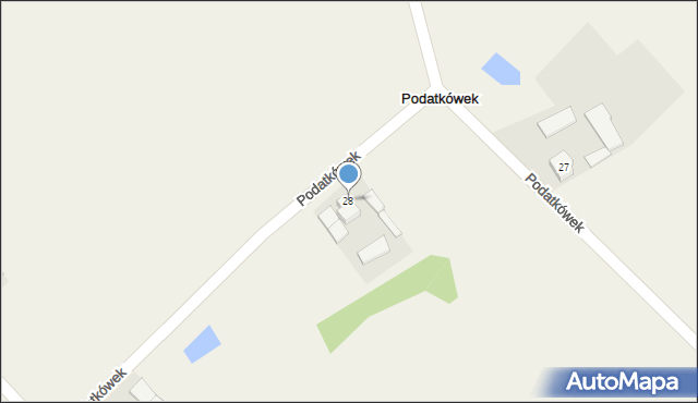 Podatkówek, Podatkówek, 28, mapa Podatkówek