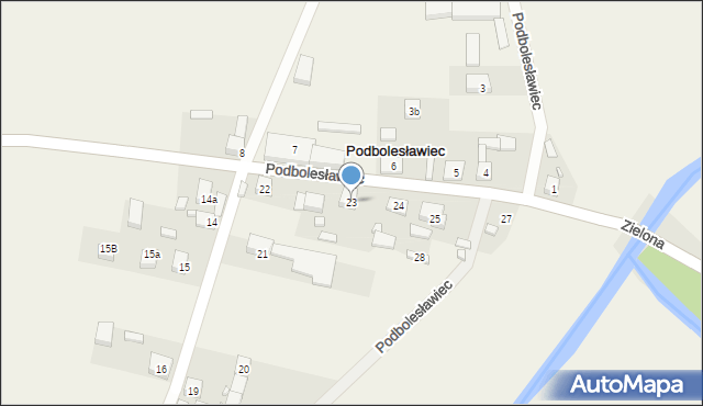 Podbolesławiec, Podbolesławiec, 23, mapa Podbolesławiec