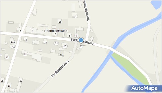 Podbolesławiec, Podbolesławiec, 27, mapa Podbolesławiec