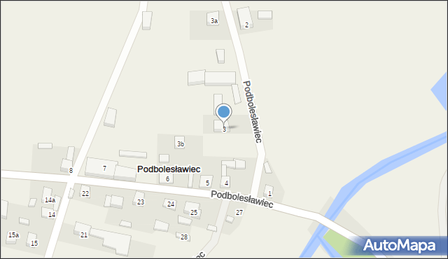 Podbolesławiec, Podbolesławiec, 3, mapa Podbolesławiec