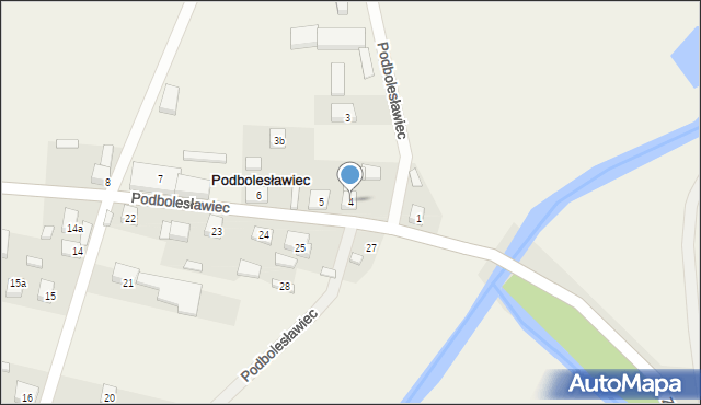 Podbolesławiec, Podbolesławiec, 4, mapa Podbolesławiec