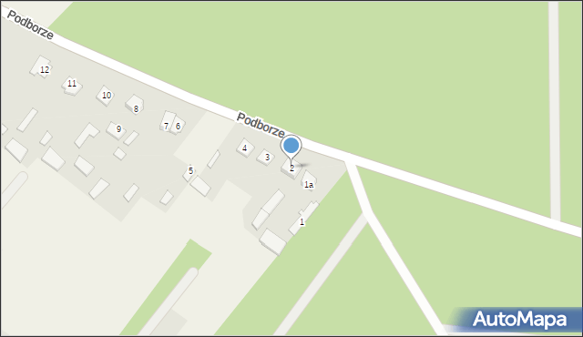 Podborze, Podborze, 2, mapa Podborze