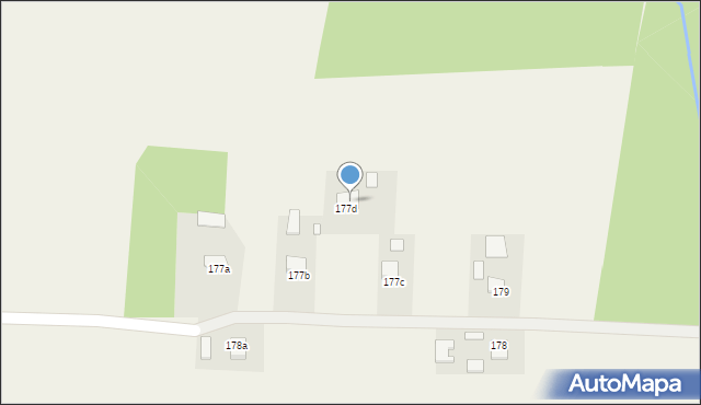 Podborze, Podborze, 177d, mapa Podborze