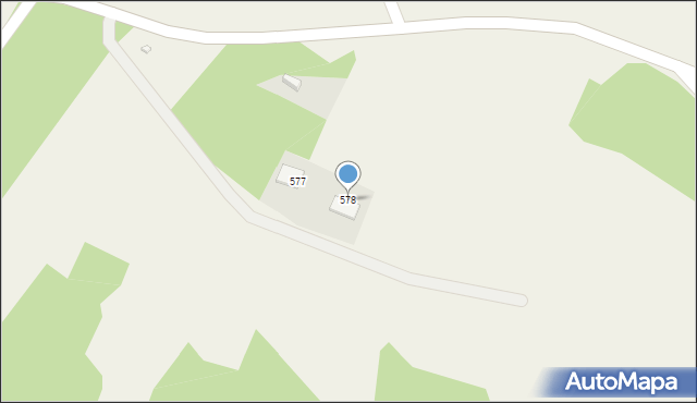 Podegrodzie, Podegrodzie, 578, mapa Podegrodzie