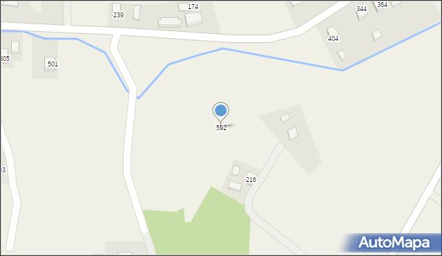 Podegrodzie, Podegrodzie, 592, mapa Podegrodzie