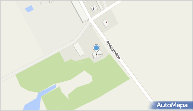 Podegrodzie, Podegrodzie, 2, mapa Podegrodzie