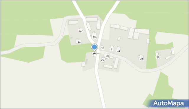 Podgać, Podgać, 27, mapa Podgać