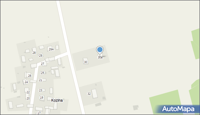 Podgaje, Podgaje, 30a, mapa Podgaje