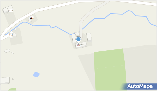 Podgórki, Podgórki, 118, mapa Podgórki