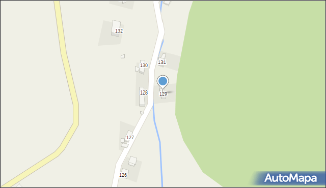 Podgórki, Podgórki, 129, mapa Podgórki