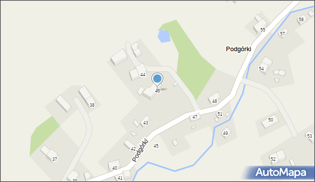 Podgórki, Podgórki, 46, mapa Podgórki