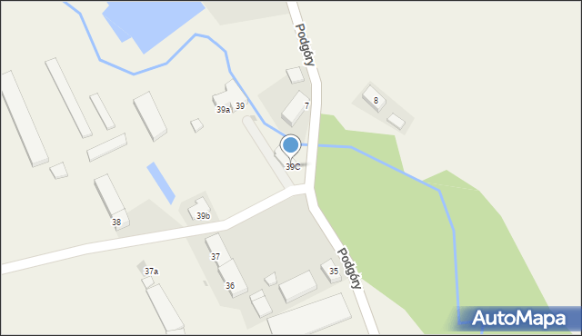 Podgóry, Podgóry, 39C, mapa Podgóry