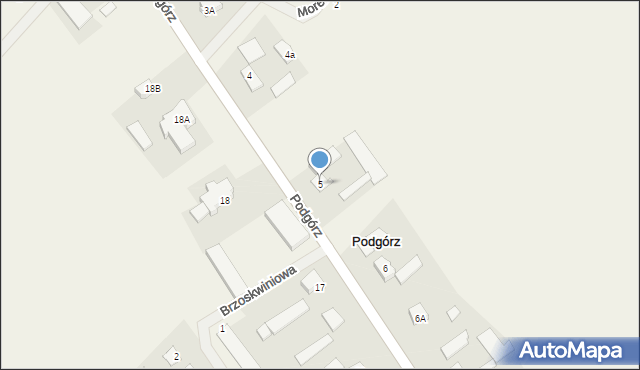 Podgórz, Podgórz, 5, mapa Podgórz