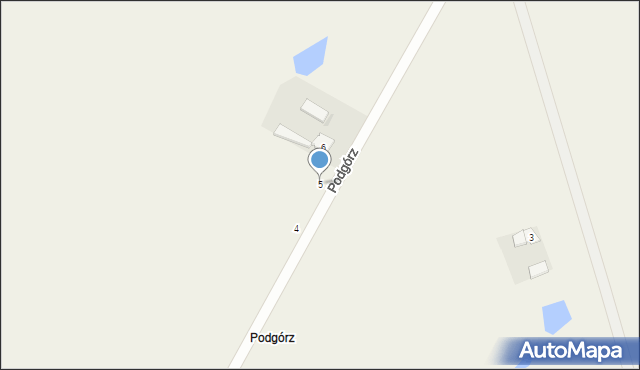 Podgórz, Podgórz, 5, mapa Podgórz