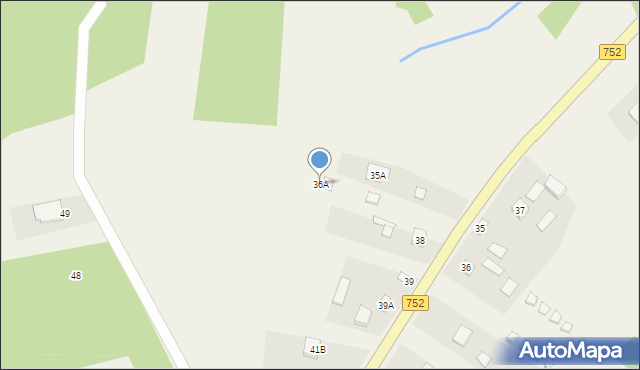 Podgórze, Podgórze, 36A, mapa Podgórze