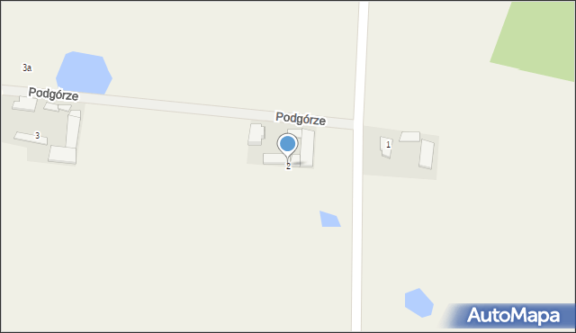 Podgórze, Podgórze, 2, mapa Podgórze