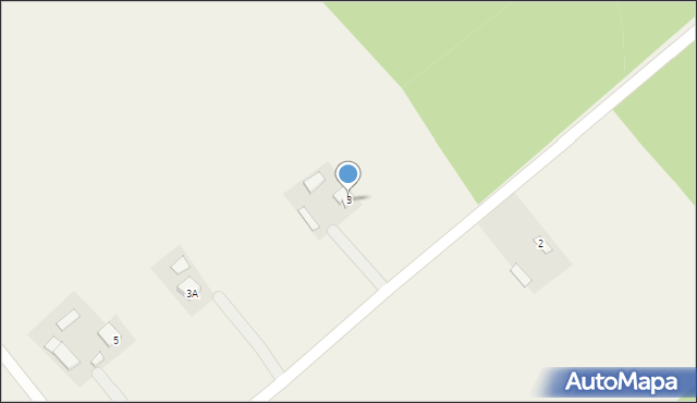 Podgórze-Parcele, Podgórze-Parcele, 3, mapa Podgórze-Parcele