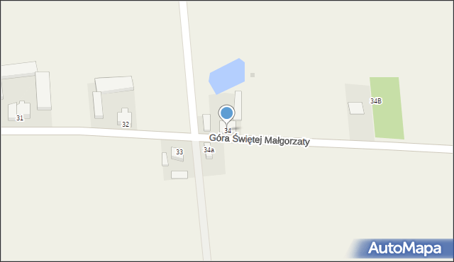 Podgórzyce, Podgórzyce, 34, mapa Podgórzyce