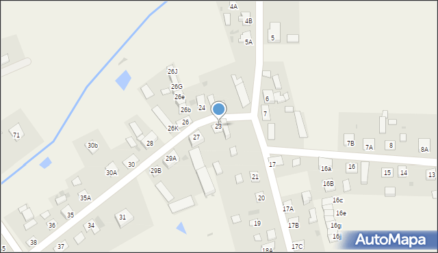 Podgórzyn, Podgórzyn, 23, mapa Podgórzyn