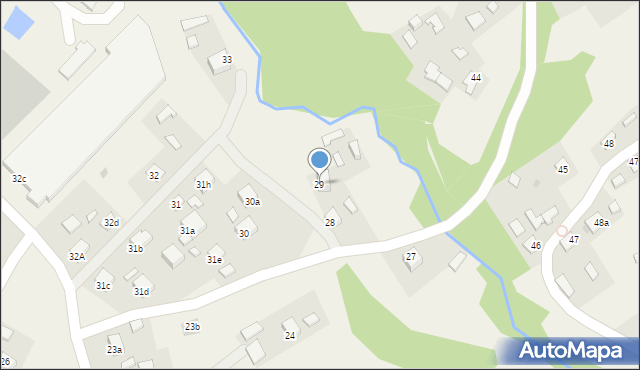 Podgrodzie, Podgrodzie, 29, mapa Podgrodzie