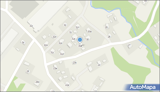 Podgrodzie, Podgrodzie, 31e, mapa Podgrodzie